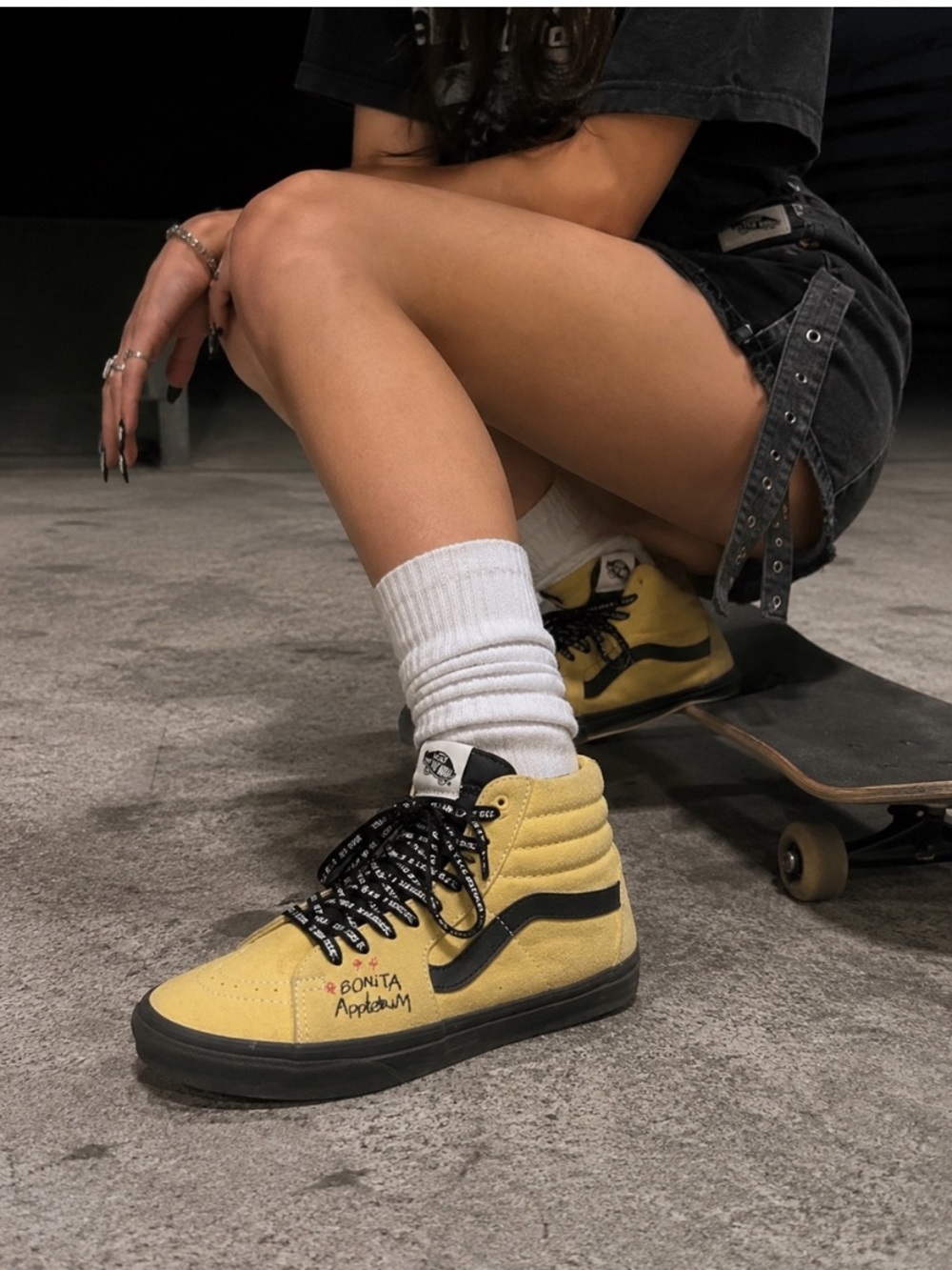 Vans collab Yellow Suede shoes unisex size 40.5